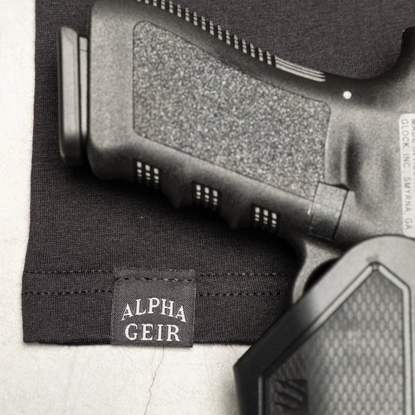 Black Breacher Tee - Alpha Geir