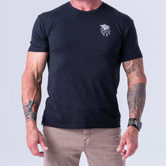 Black Breacher Tee - Alpha Geir