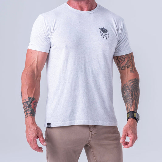 Heather White Breacher Tee - Alpha Geir