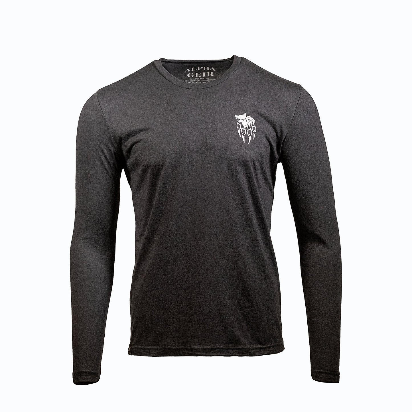 LS Black Breacher Tee - Alpha Geir