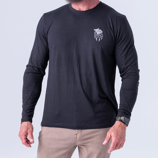 LS Black Breacher Tee - Alpha Geir