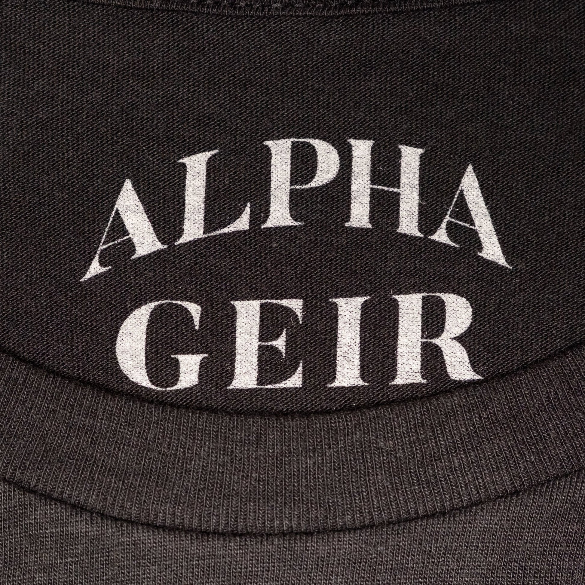 Black Breacher Tee - Alpha Geir