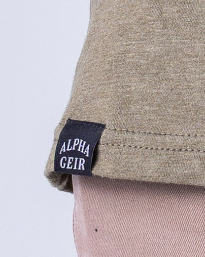 Olive Breacher Tee - Alpha Geir